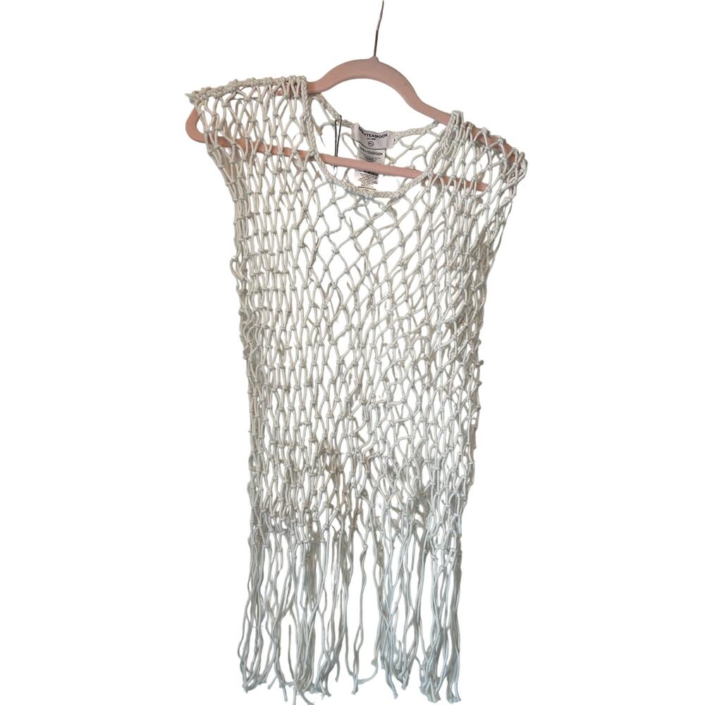 [One Teaspoon] White Net Blouse - Size M/L NWT - Picture 9 of 9